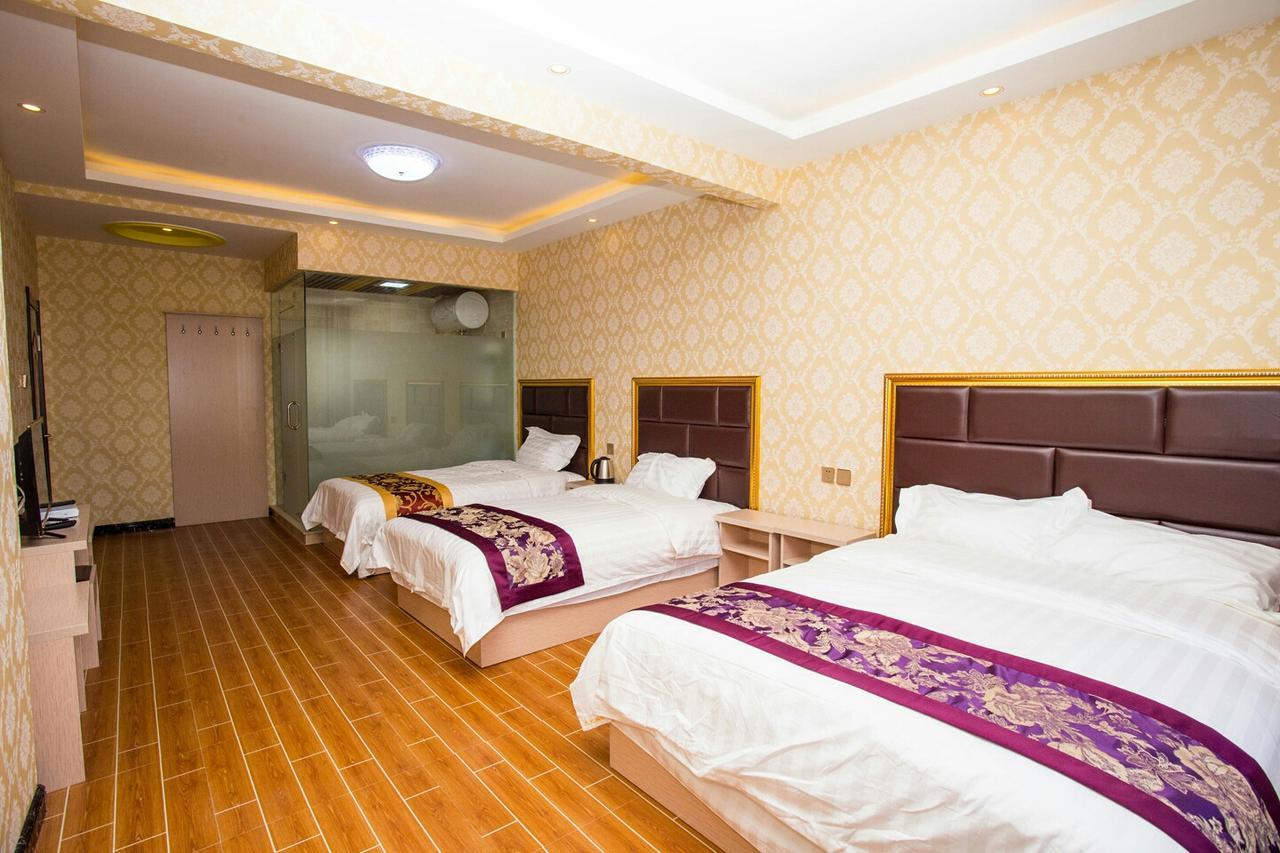 哈尔滨机场东方红运宾馆 Hotel Exterior foto