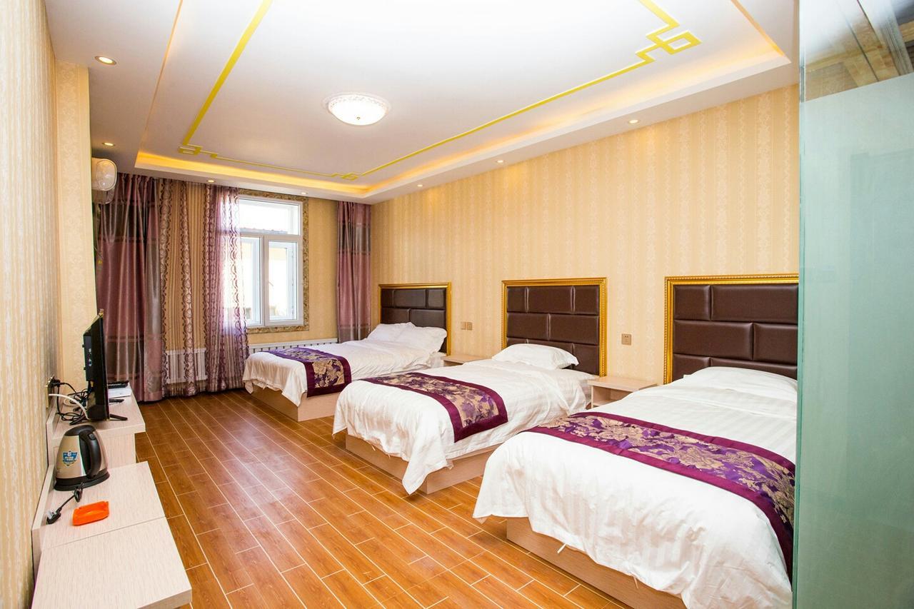 哈尔滨机场东方红运宾馆 Hotel Exterior foto